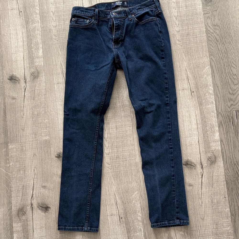 Hollister Deep Blue Jeans